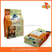 Биологически разлагаемый пакет из фольги с застежкой-молнией для упаковки корма для животных
